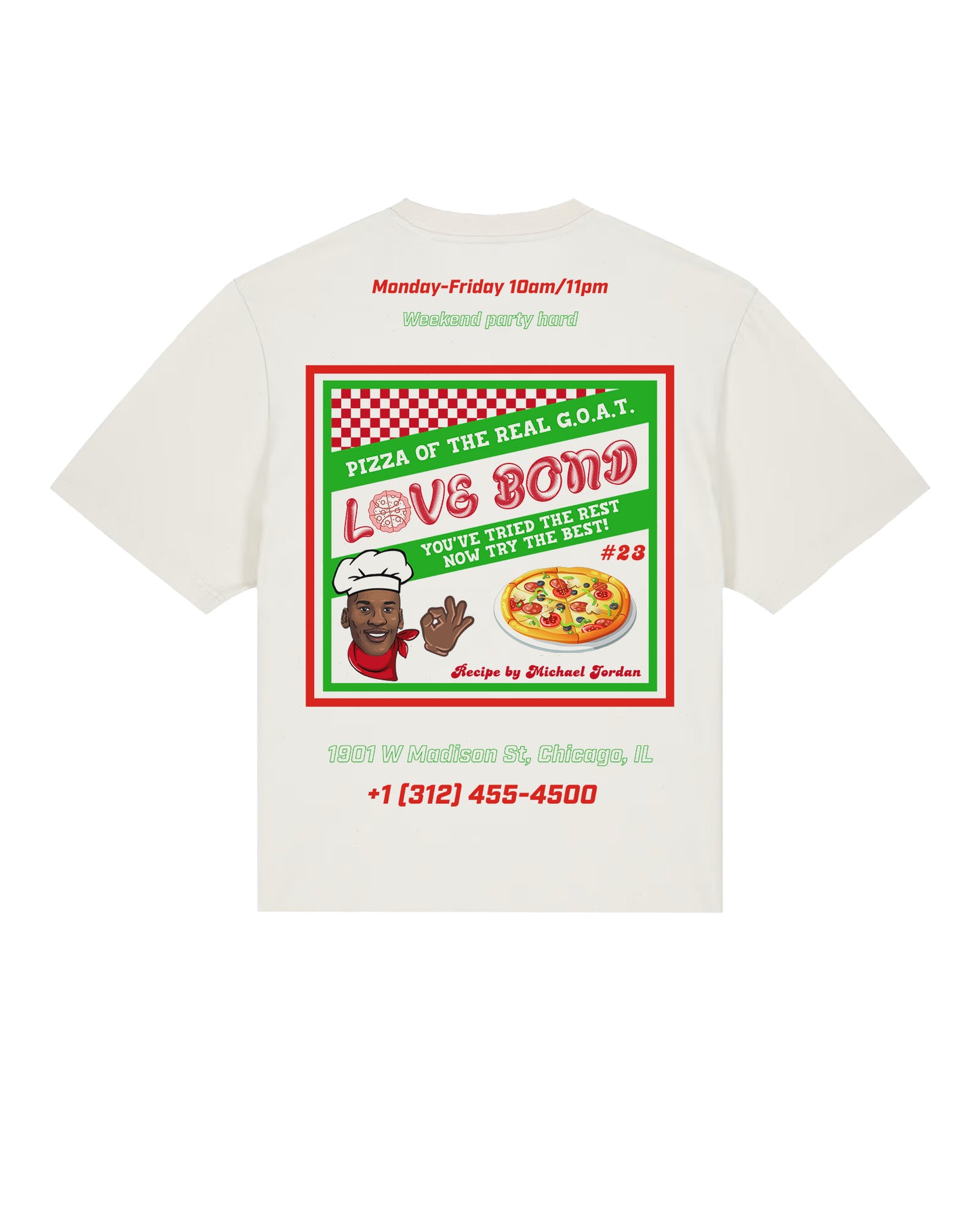 G.O.A.T. PIZZA TEE