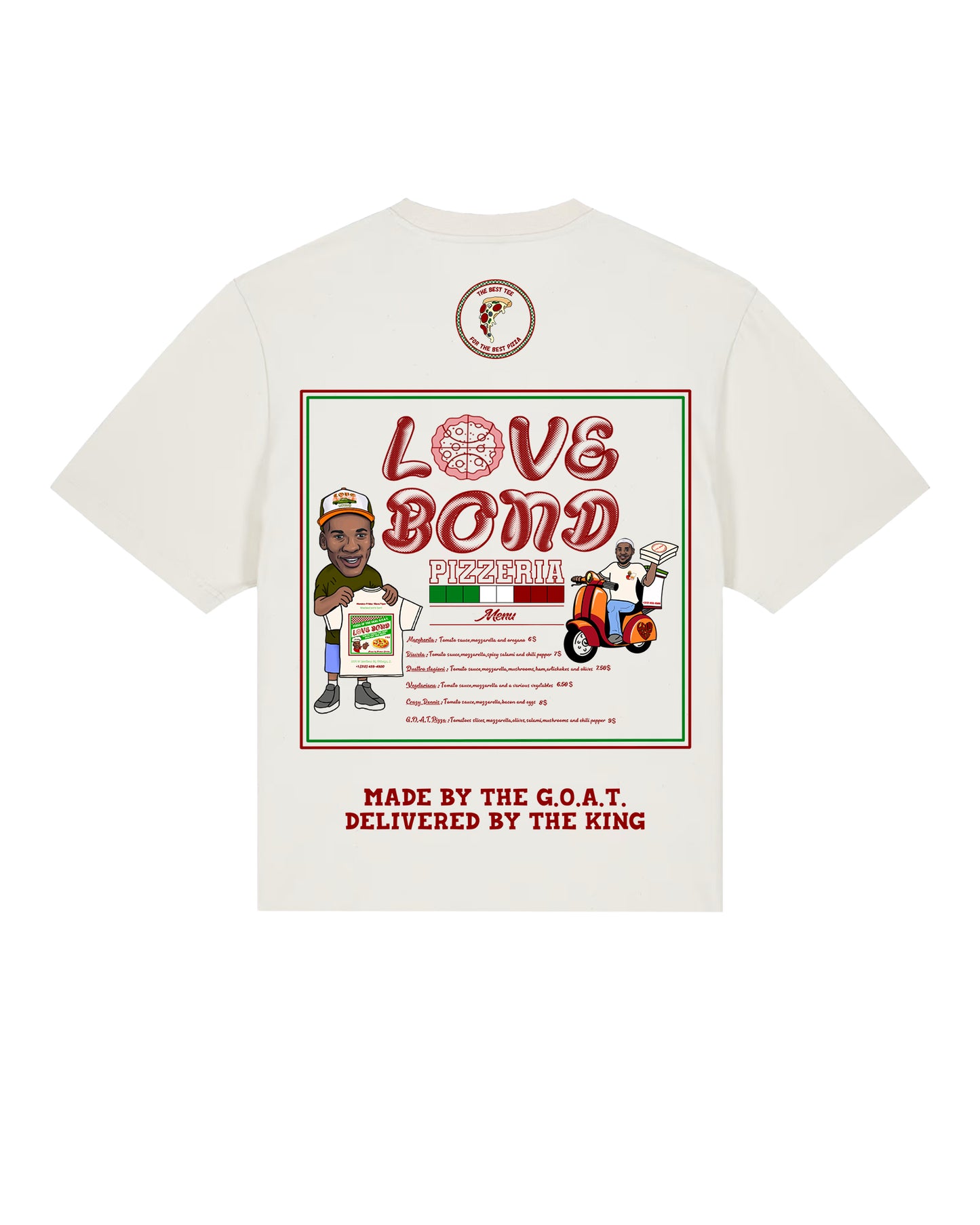 G.O.A.T. PIZZA TEE V.2