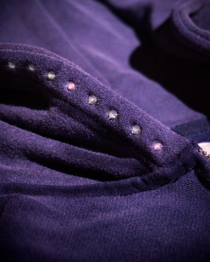 PURPLE RAIN ZIP HOODIE