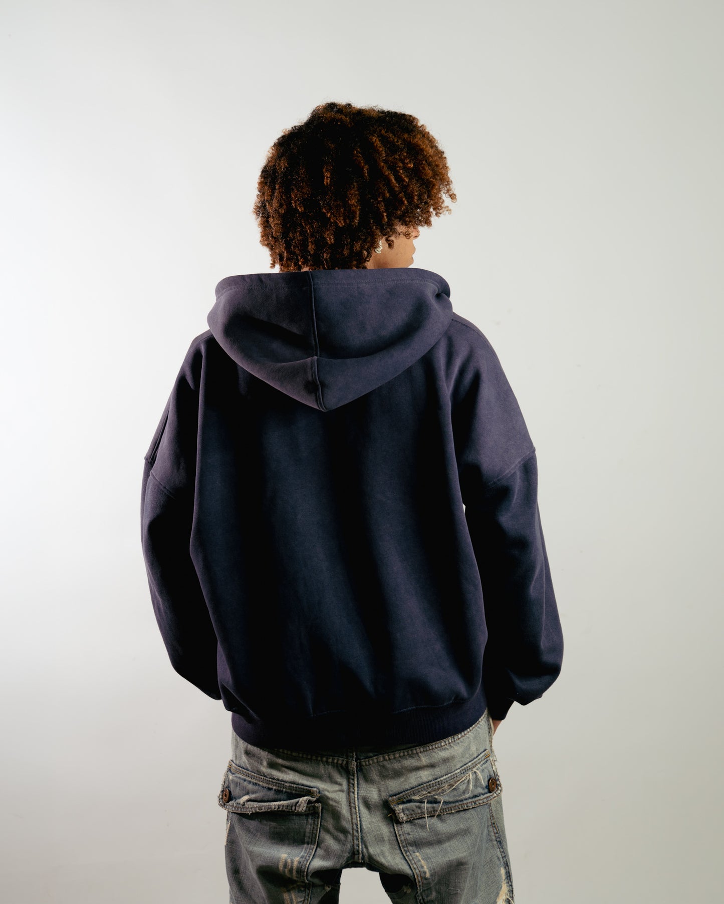 PURPLE RAIN ZIP HOODIE