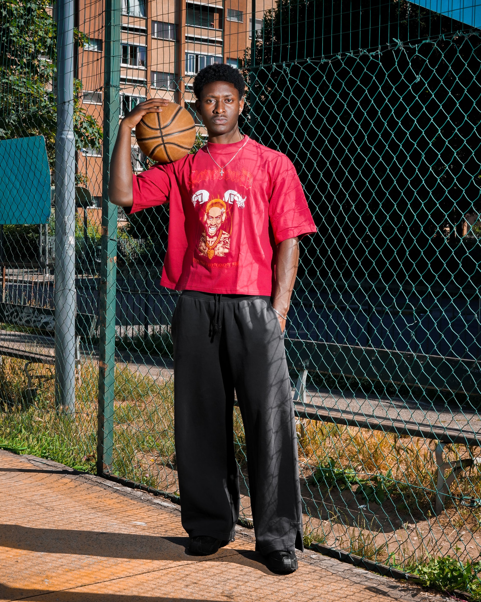 K.O.B. RODMAN RED TEE