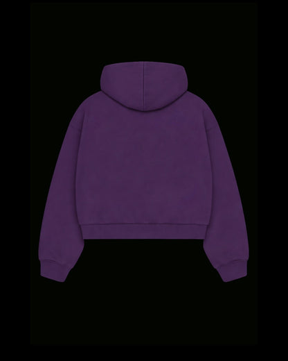 PURPLE RAIN ZIP HOODIE