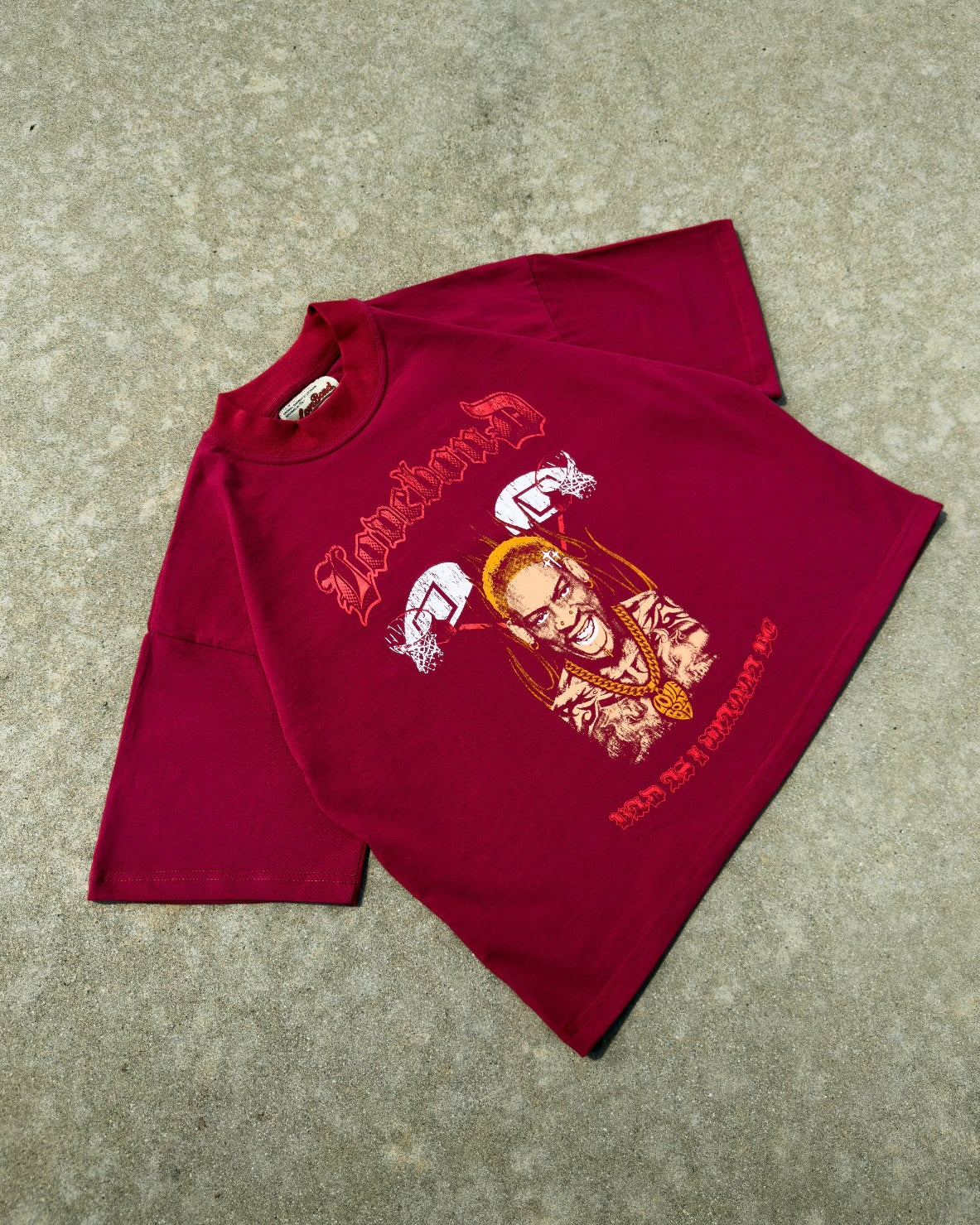 K.O.B. RODMAN RED TEE