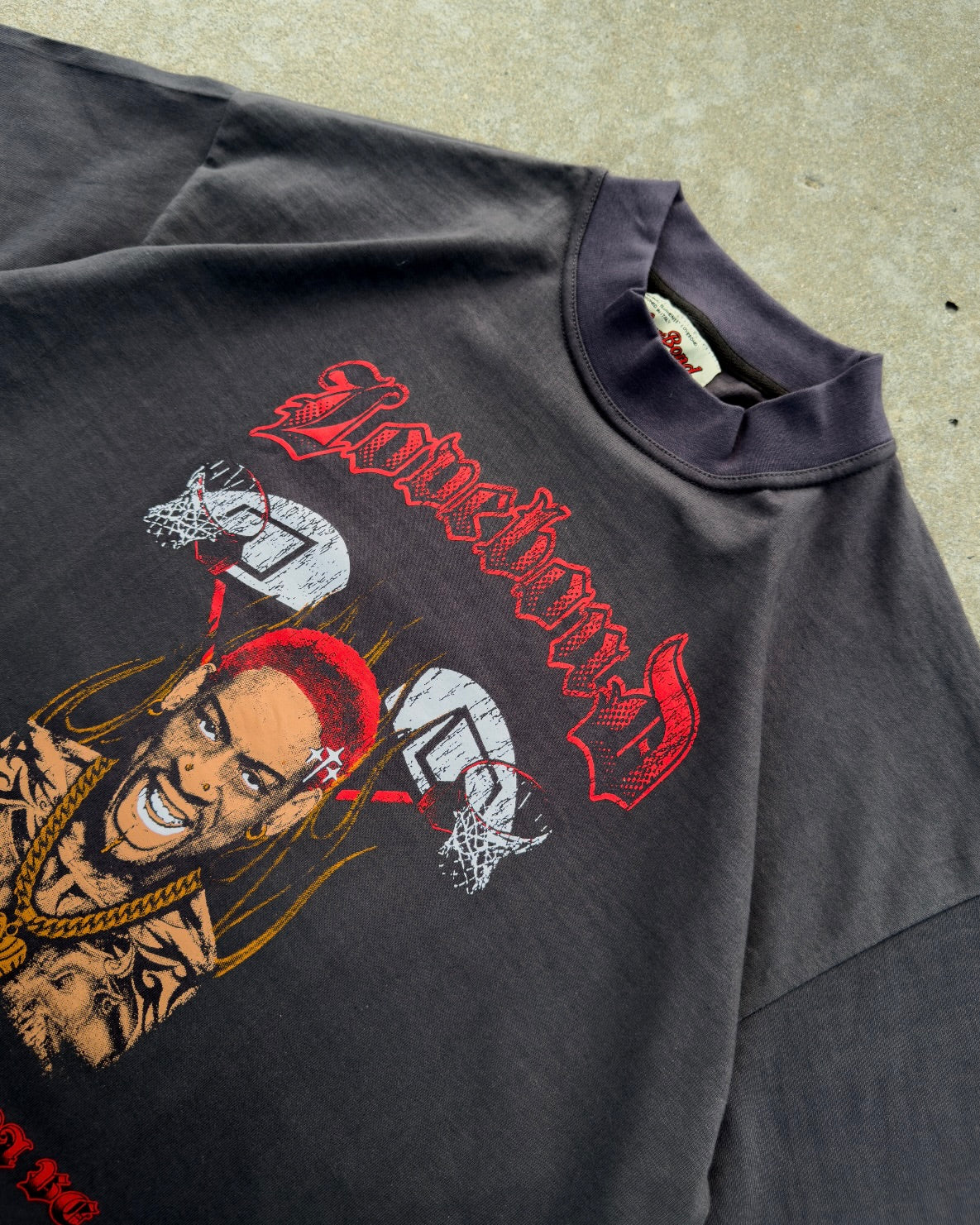 K.O.B. RODMAN GREY TEE